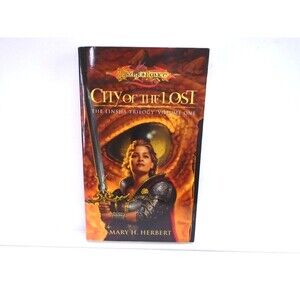 Dragonlance The Linsha Trilogy book #1 City of the lost 1st printing